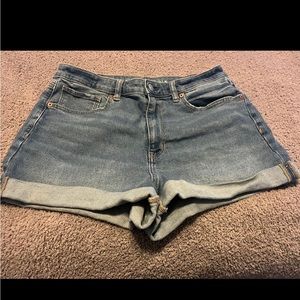 American Eagle Denim Shorts Size 12